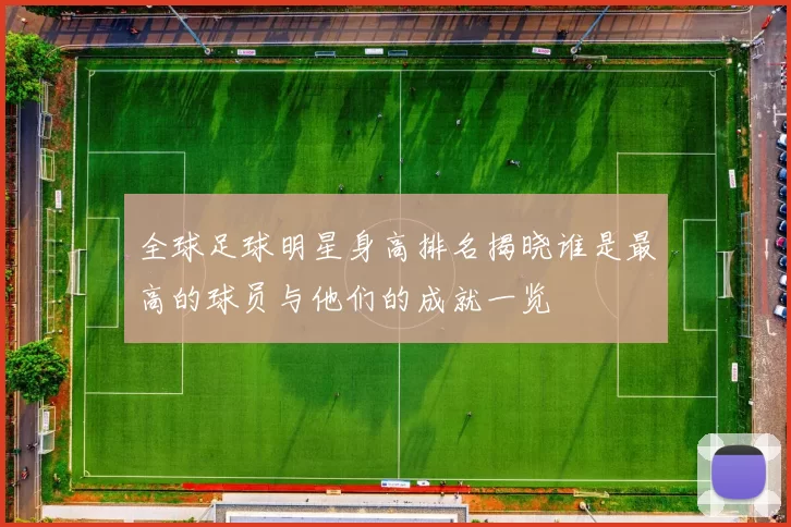全球足球明星身高排名揭晓谁是最高的球员与他们的成就一览
