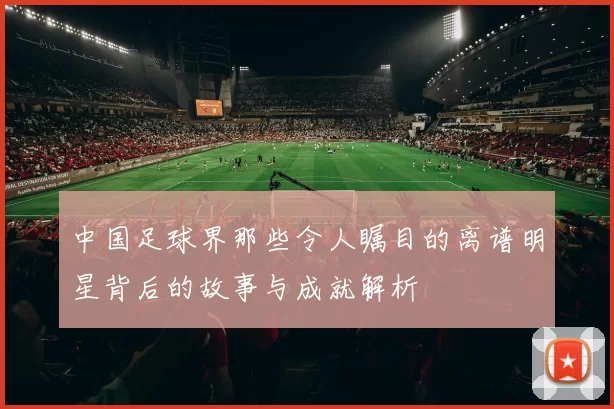 中国足球界那些令人瞩目的离谱明星背后的故事与成就解析
